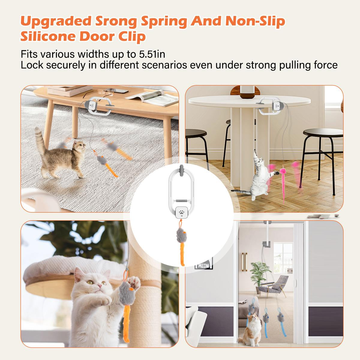 Electric Cat Teaser with Remote