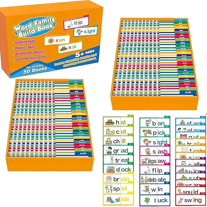 🔥🔥30 Read and Rhyme Flip Books