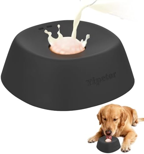 Dog Lick Bowl Slow Feeder – Anti-Slip Liquid Treat Feeder for Yogurt & Bone Broth
