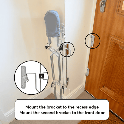Dog Safety Gate Plus – Strong No-Drill Pet Gate | One-Hand Use, No Wall Damage