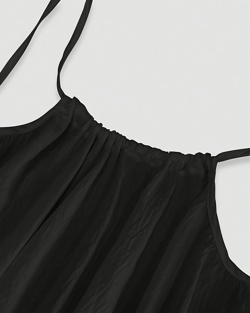 Backless camisole dress