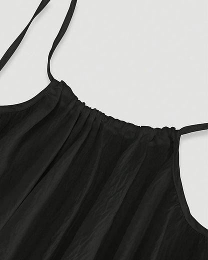 Backless camisole dress