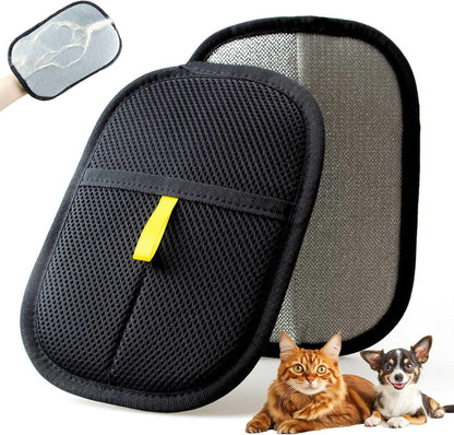 PET HAIR REMOVAL GLOVES ( pack of 2)