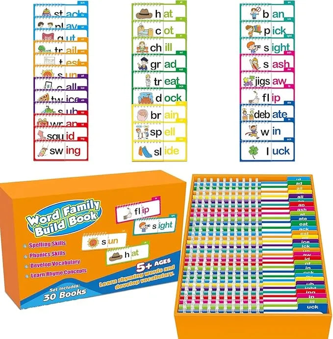 🔥🔥30 Read and Rhyme Flip Books