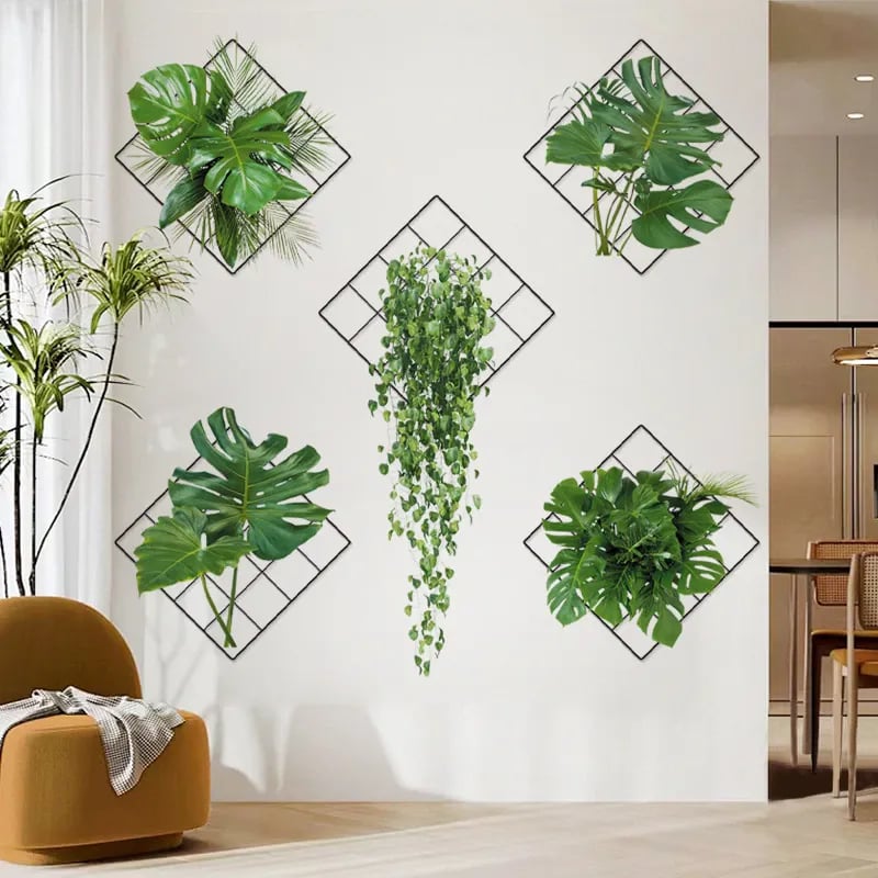 🔥HOT SALE-42% OFF🌿3D Green Plant Wall Sticker(Buy 2 Get 1 Free)