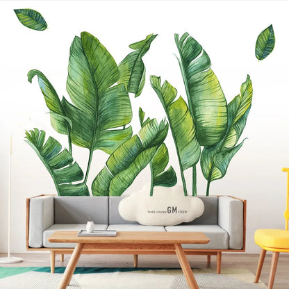 🔥HOT SALE-42% OFF🌿3D Green Plant Wall Sticker(Buy 2 Get 1 Free)