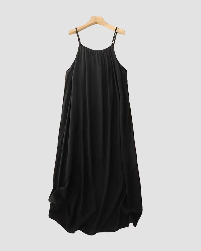 Backless camisole dress