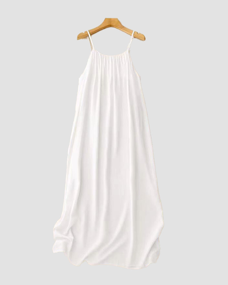 Backless camisole dress