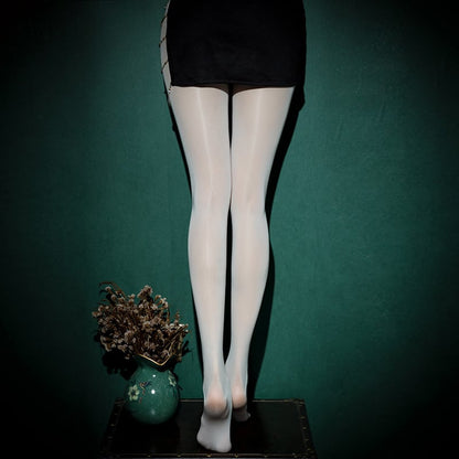 🔥Pearlescent Silk Stockings Sexy Nylon Pantyhose