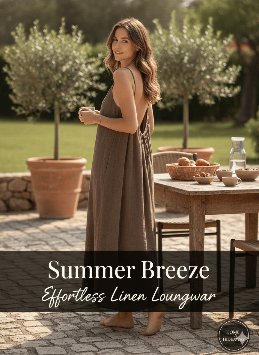 💥Women's Solid Color Cami Lounge Dress