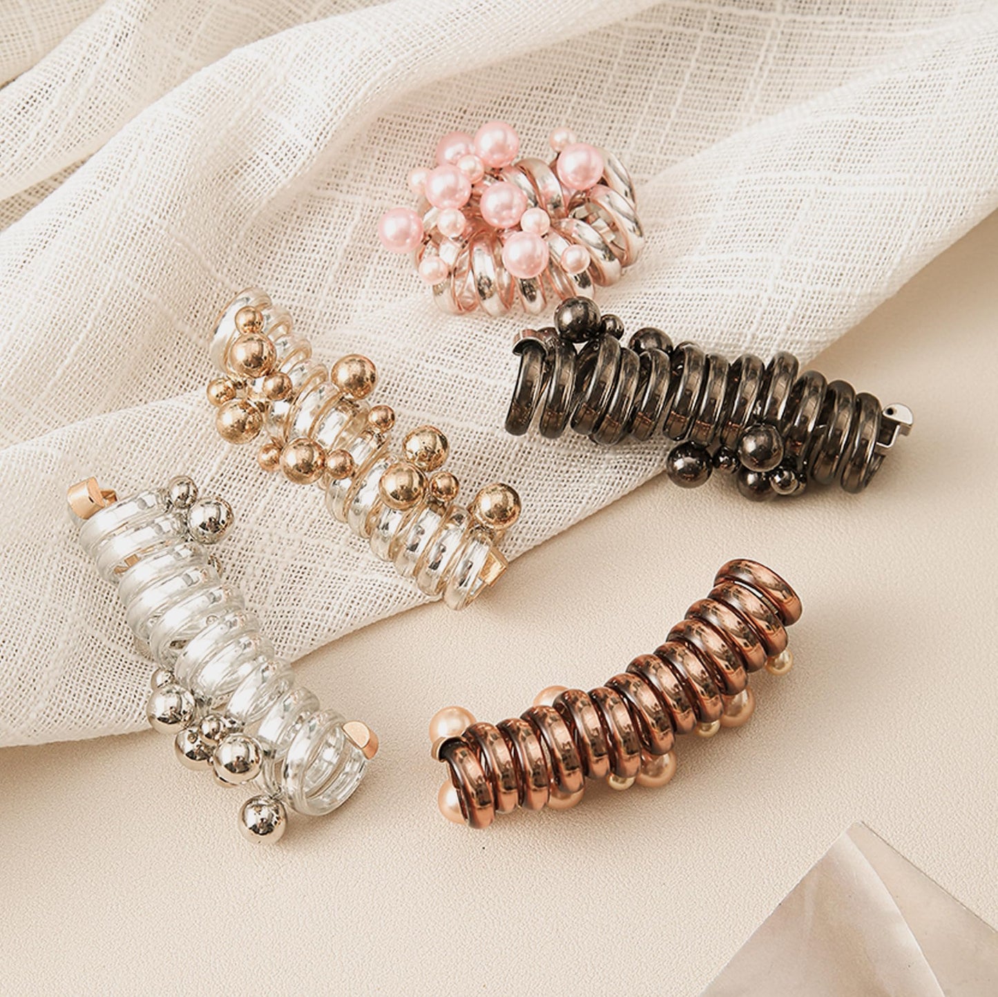 🏆Flash Sale⚡ 50K+ SOLD! 🎉🎁No Damage Soft Elastic Spiral Hair Ties,Best gifts