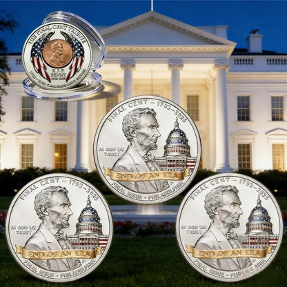 2025 Final Cent Tribute Coin ✦ 3D Engraved Uncirculated Penny (YAO)