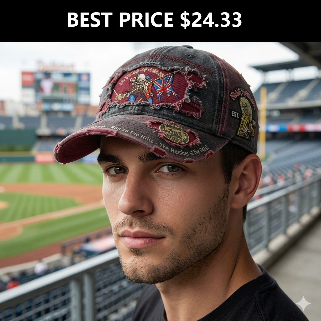 Iron Maiden 50th Anniversary Tribute Cap